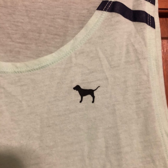 Victoria’s Secret PINK Mint Green Tank Top Small - Picture 5 of 8